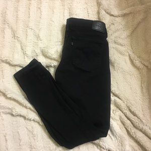 Levi’s 7/11 black skinny jeans
